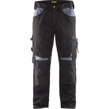Blaklader Werkbroek 1556 zwart/grijs - maat C44