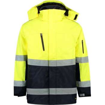 Tricorp Parka Werkjas - 403004 - Fluor Geel / Navy - XS