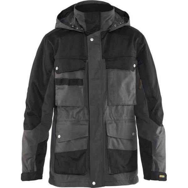 Blåkläder 4434-1945 Winterparka Grijs/Zwart maat 4XL Blåkläder 4434-1945 Winterparka Grijs/Zwart maat 4XL