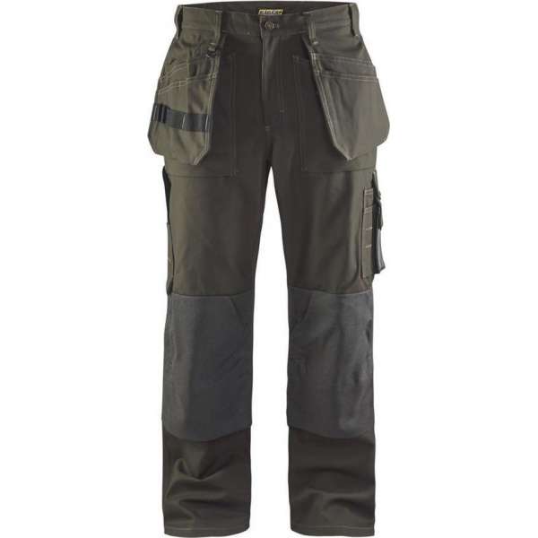 Blåkläder 1530-1145 Werkbroek Groen/Zwart maat 58 Blåkläder 1530-1145 Werkbroek Groen/Zwart maat 58