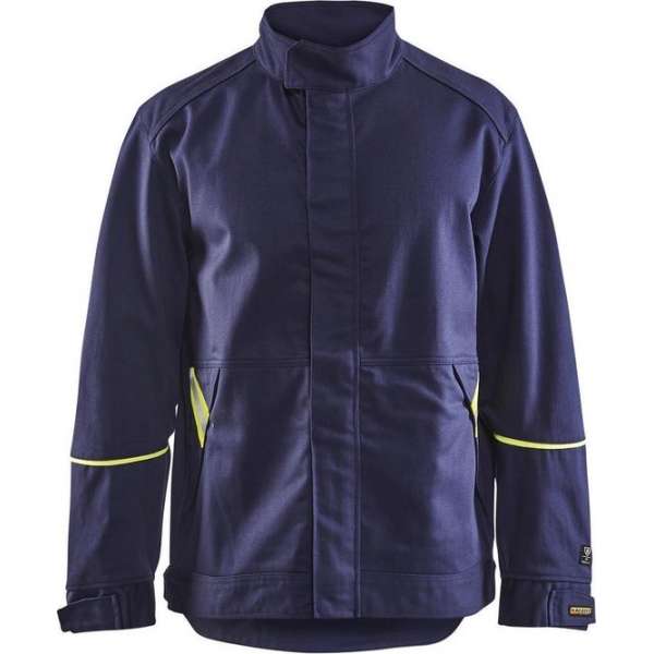 Blåkläder 4801-1501 Lasjack Marineblauw/Geel maat XL Blåkläder 4801-1501 Lasjack Marineblauw/Geel maat XL