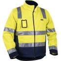 Blåkläder 4849-2545 Fleecejas High Vis Geel/Marineblauw maat M