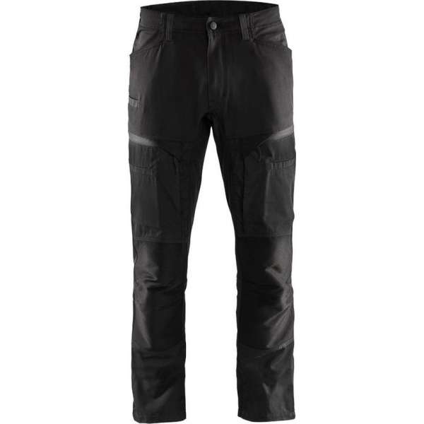 Blaklader Service werkbroek met stretch 1 - Zwart/Donkergrijs - C148 Blaklader Service werkbroek met stretch 1 - Zwart/Donkergrijs - C148