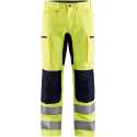 Blaklader High Vis broek met stretch - High Vis Geel/Zwart - D92