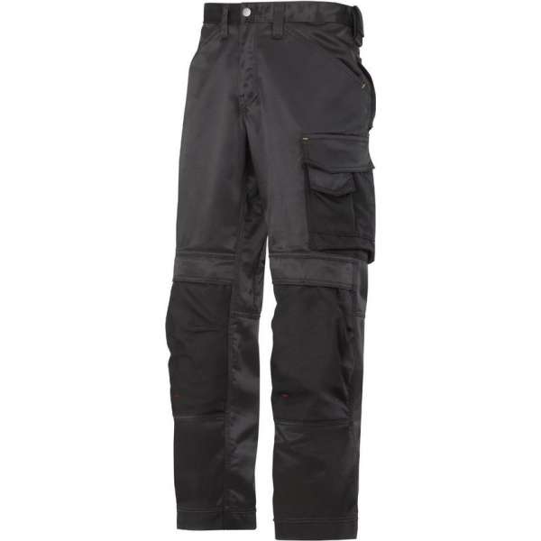 Snickers DuraTwill 3312 Werkbroek - Maat 146 - Grijs / Zwart Snickers DuraTwill 3312 Werkbroek - Maat 146 - Grijs / Zwart