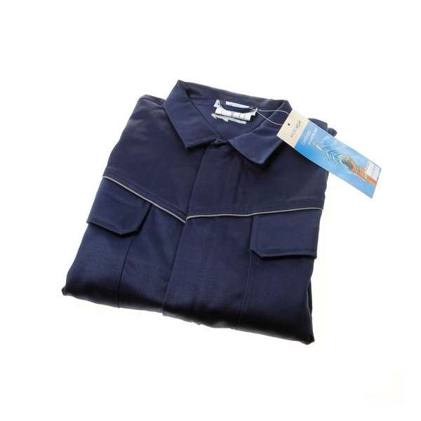 Algemeen Overall blauw rits maat 50 (Prijs per stuk) Algemeen Overall blauw rits maat 50 (Prijs per stuk)