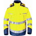 Havep 50217 Parka Fluo Geel/Marine maat M