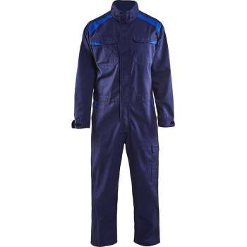 Blåkläder 6054-1210 Overall Industrie Marineblauw/Korenblauw maat 44
