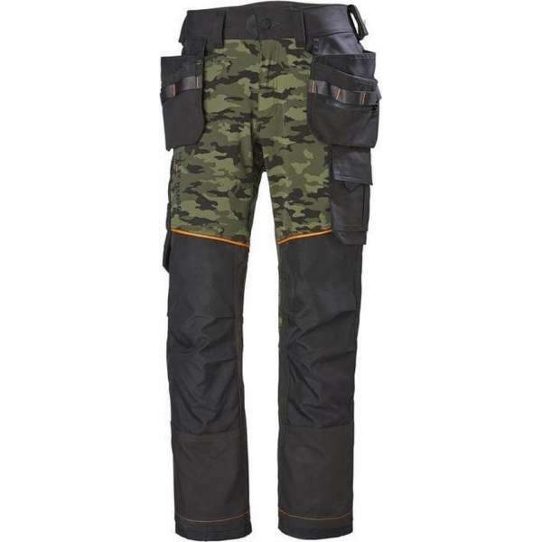 Helly Hansen Chelsea Evolution werkbroek + smartpocket - Zwart | Camoulfage - 58 Helly Hansen Chelsea Evolution werkbroek + smartpocket - Zwart | Camoulfage - 58