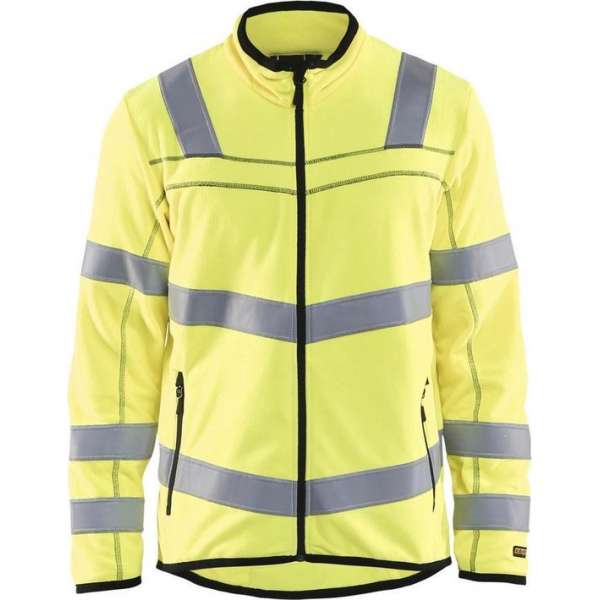 Blåkläder 4941-1010 Microfleecevest High Vis Geel maat S Blåkläder 4941-1010 Microfleecevest High Vis Geel maat S