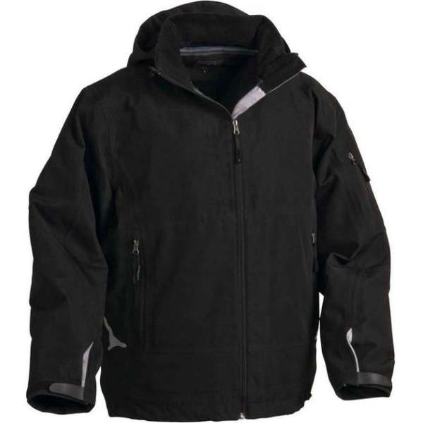 Matterhorn Shell jack (MH-437) Heren+Dames - Mannen - Zwart - XXL Matterhorn Shell jack (MH-437) Heren+Dames - Mannen - Zwart - XXL