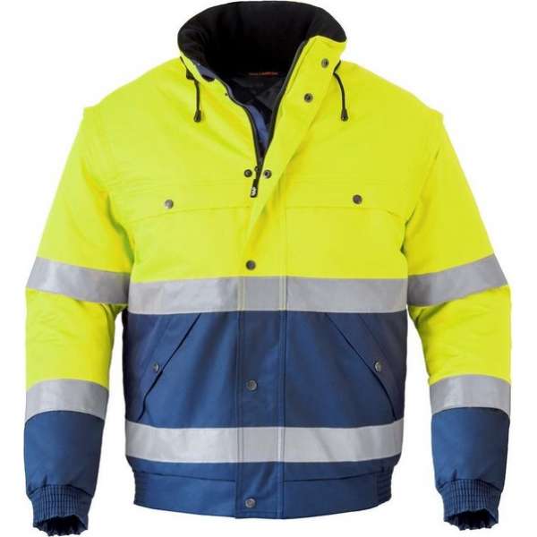 Havep 5139 All season jack Marine/Fluo Geel maat XXL Havep 5139 All season jack Marine/Fluo Geel maat XXL