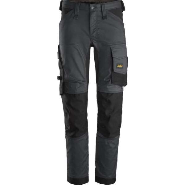 Snickers Workwear Snickers 6341 Werkbroek Stretch AllroundWork Staalgrijs/Zwart Snickers Workwear Snickers 6341 Werkbroek Stretch AllroundWork Staalgrijs/Zwart