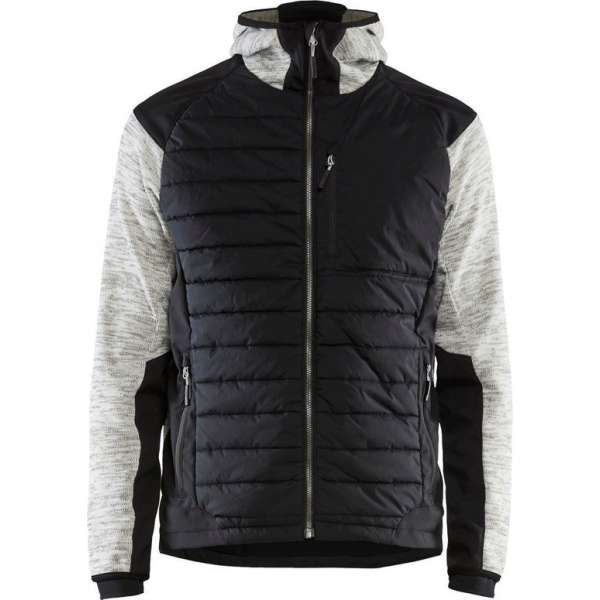 Blåkläder 5930 Hybride Jack Grijs Mêlee/Zwart - XS Blåkläder 5930 Hybride Jack Grijs Mêlee/Zwart - XS