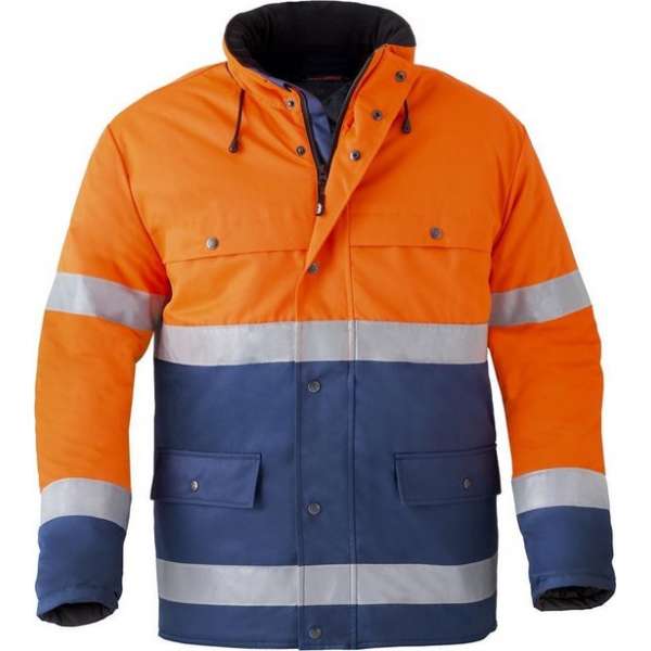 Havep 4133 Parka Marine/Fluo Oranje maat XXL Havep 4133 Parka Marine/Fluo Oranje maat XXL