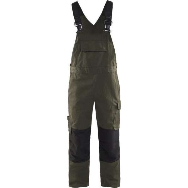 Blåkläder 2695-1330 Bretelbroek Groen/Zwart maat D84 Blåkläder 2695-1330 Bretelbroek Groen/Zwart maat D84