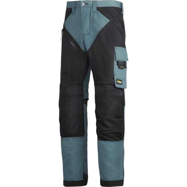 Snickers RuffWork werkbroek 6303-5104 Petrol/Black mt.58 Snickers RuffWork werkbroek 6303-5104 Petrol/Black mt.58