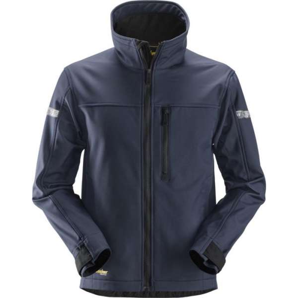 Snickers Workwear Snickers 1229 Softshell Werkjas AllroundWork Navy/Zwart Snickers Workwear Snickers 1229 Softshell Werkjas AllroundWork Navy/Zwart