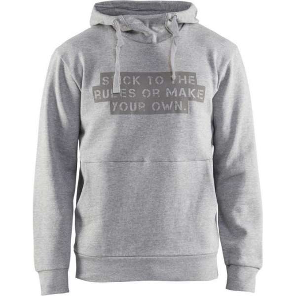Blåkläder 9173-1157 Hooded sweatshirt Limited Grijs Mêlee maat M
