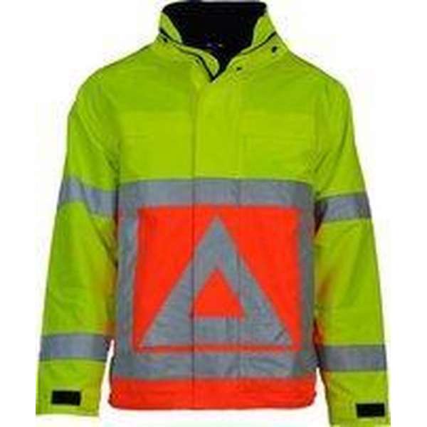 Top Verkeersregelaars parka - uitneembare voering - te combineren met vkr softhell - maat 4XL Top Verkeersregelaars parka - uitneembare voering - te combineren met vkr softhell - maat 4XL