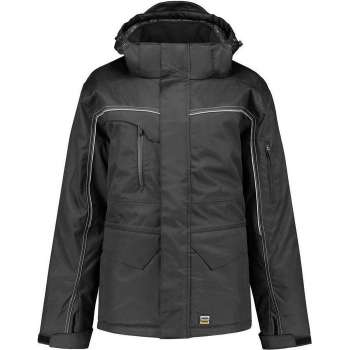 Tricorp midi parka canvas - Workwear - 402007 - donkergrijs - maat 4XL