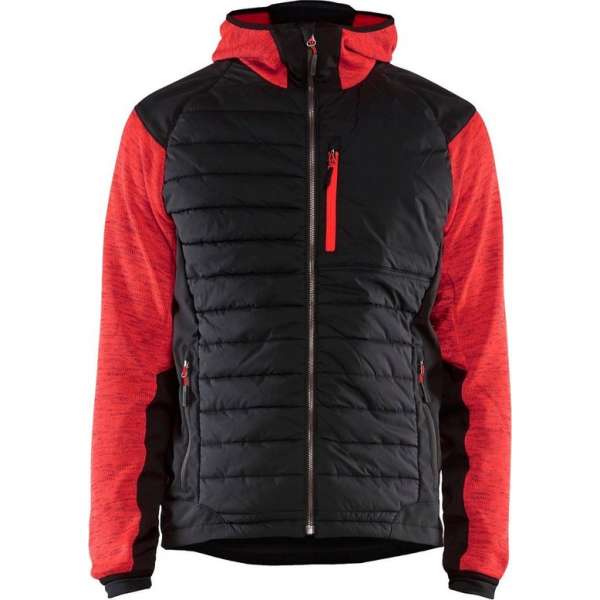 Blåkläder 5930 Hybride Jack Rood/Zwart - XS Blåkläder 5930 Hybride Jack Rood/Zwart - XS
