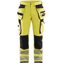 High Visibility Werkbroek 1997 met 4-Weg Stretch High Vis Geel/Zwart - Maat 62