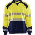 Blaklader Sweatshirt High Vis - High Vis Geel/Marineblauw - 3XL