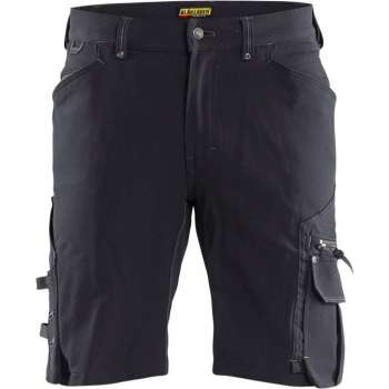 Blaklader Short 4-weg stretch X1900 zonder spijkerzakken - Donkergrijs/Zwart - C60