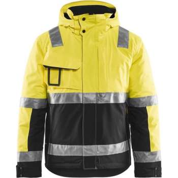 Blåkläder 4870-1987 Winterjas High Vis Geel/Zwart maat XXS