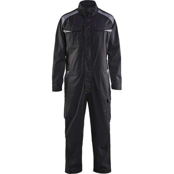 Blåkläder 6054-1210 Overall Industrie Zwart/Grijs maat 50