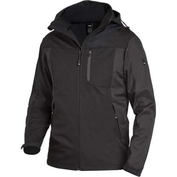 FHB Jannik Softshell-Jack Antraciet-Zwart maat L FHB Jannik Softshell-Jack Antraciet-Zwart maat L