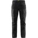 Blaklader Service Werkbroek Dames stretch 7159-1142 - Vrouwen - Zwart - 48