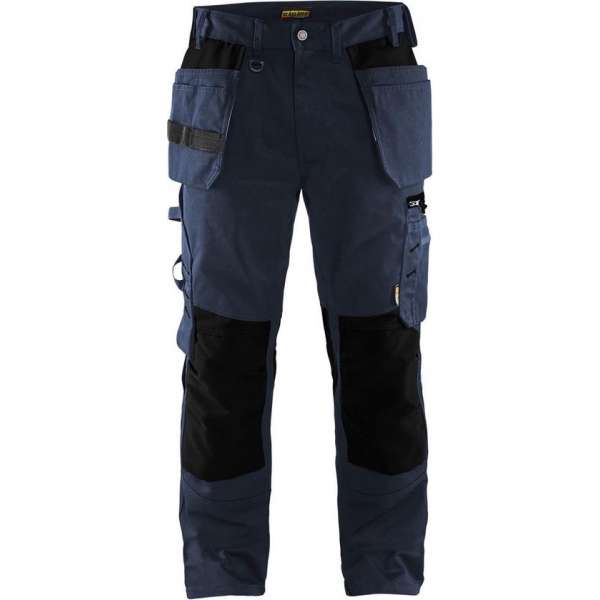 Blaklader Werkbroek met spijkerzakken - Donker marineblauw/Zwart - C50 Blaklader Werkbroek met spijkerzakken - Donker marineblauw/Zwart - C50