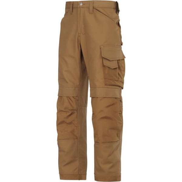 Snickers Canvas+ Broek 3314 - Mannen - Bruin - 56 Snickers Canvas+ Broek 3314 - Mannen - Bruin - 56