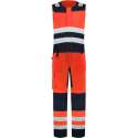 Tricorp Bodybroek High Vis Bicolor 753007 - Mannen - Rood/Ink - 46