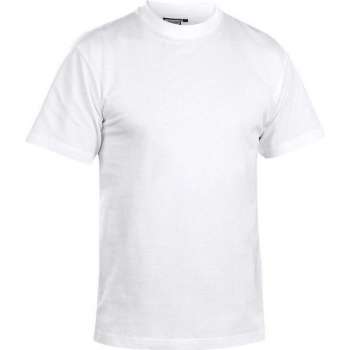 Blåkläder 3302-1030 T-shirts per 10 verpakt Wit maat XXL