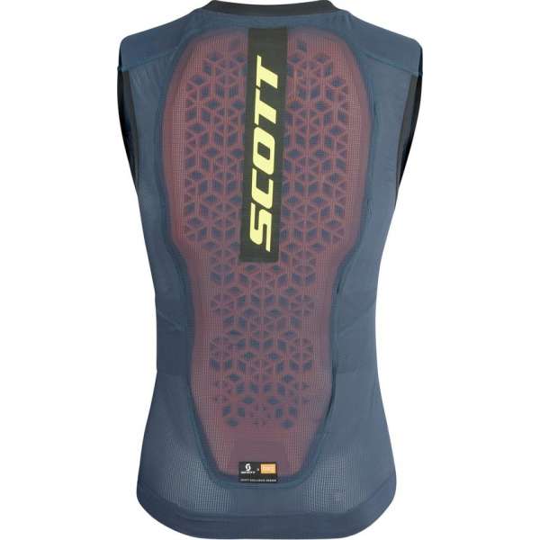 Scott Airflex M'S Light Vest Protector Blue Nights/Lime Yellow - Xl Scott Airflex M'S Light Vest Protector Blue Nights/Lime Yellow - Xl
