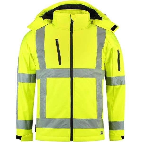 Tricorp Soft shell jack RWS - Workwear - 403003 - Fluor Geel - maat XXL