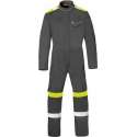 Havep Overall Force+ 20335 - Charcoal/Fluo Geel - 56