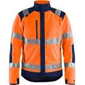Blåkläder 4888-2524 Fleecejack High Vis Oranje/Marineblauw maat XL