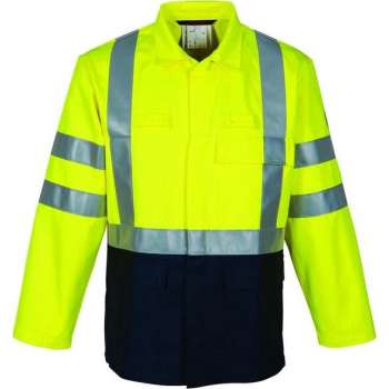 Havep Korte jas ZM Multi Protector 30008 - Fluo Geel/Dark Navy - 46