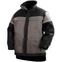 Blåkläder 4874-1507 Winterjas Vlamvertragend Grijs/Zwart maat XL