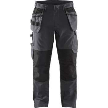 Blaklader Service Werkbroek stretch 1496-1330 - Mannen - Grijs/Zwart - 44