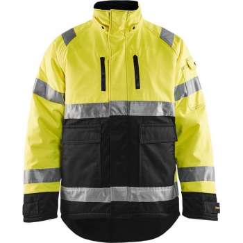 Blåkläder 4828-1900 Winterjas High Vis Geel/Zwart maat L