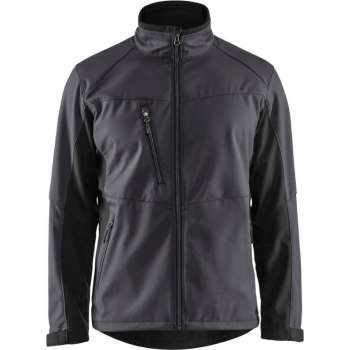 Blaklader Softshell Jack 4950-2516 - Mannen - Grijs/Zwart - XS