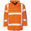 M-Wear parka 0986 Oxford nylon RWS fluo oranje maat S