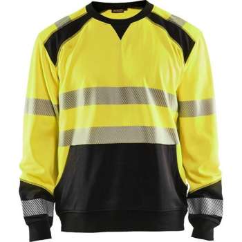 Blaklader Sweatshirt High Vis - High Vis Geel/Zwart - XL