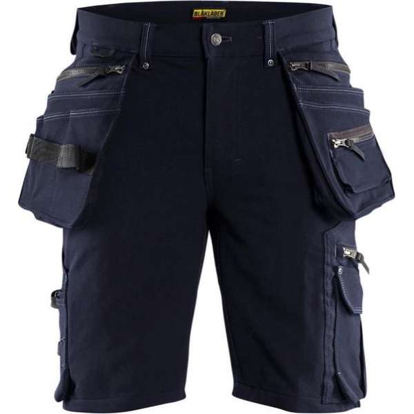 Blaklader Short 4-weg stretch X1900 - Donker marineblauw/Zwart - C46 Blaklader Short 4-weg stretch X1900 - Donker marineblauw/Zwart - C46