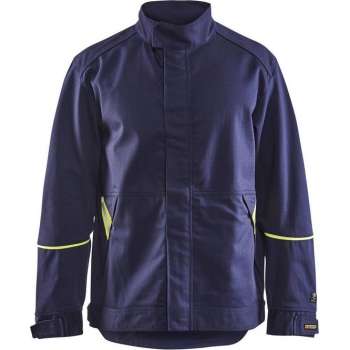 Blåkläder 4801-1501 Lasjack Marineblauw/Geel maat XXXL